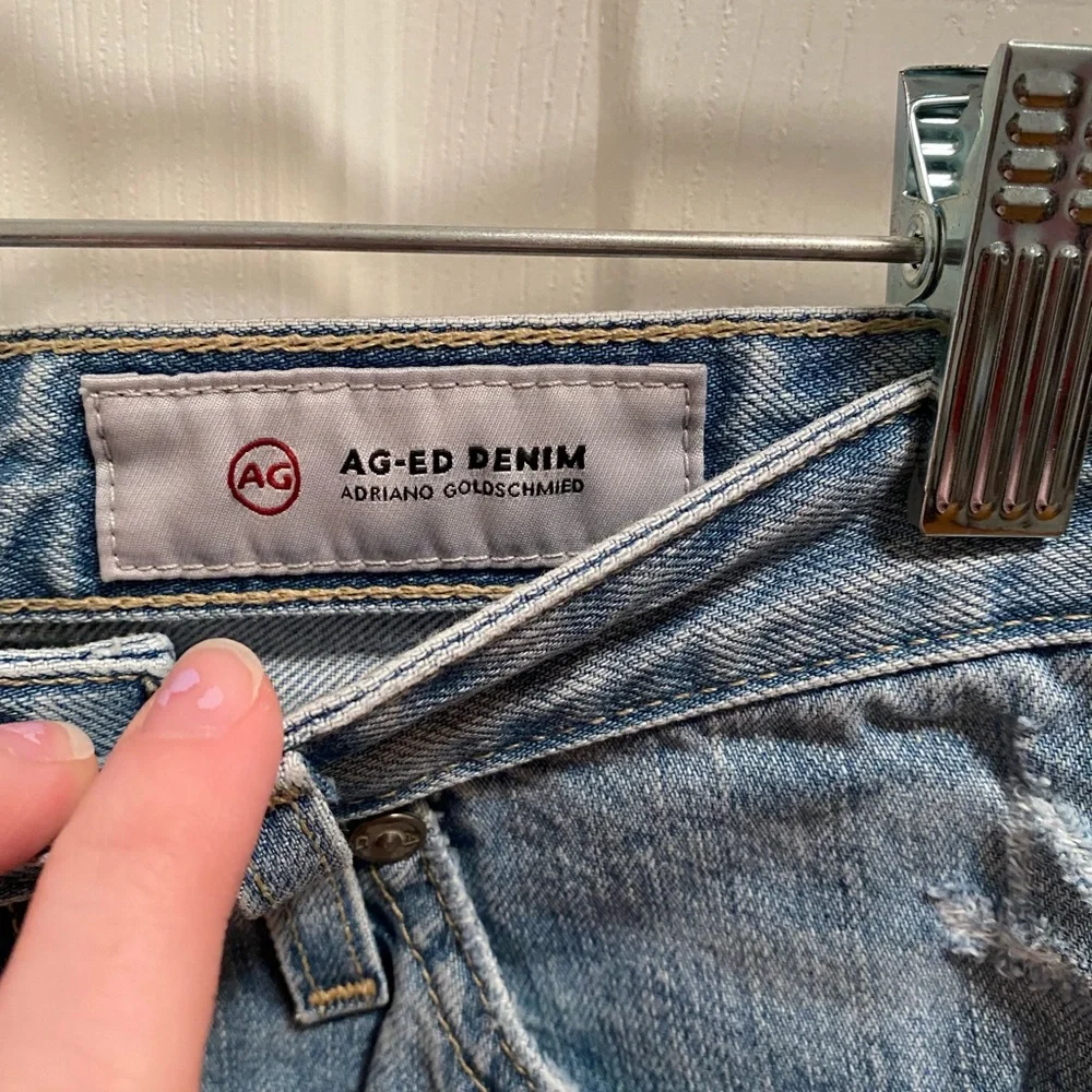 AG‎ Adriano Goldschmied denim The Phoebe vintage high waisted tapered leg jeans